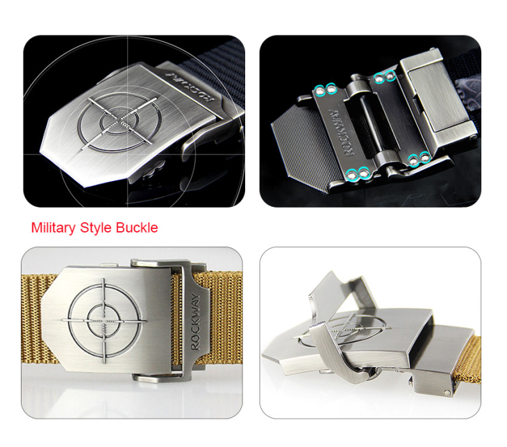 Automatic Buckle Military Style Tactical Belt